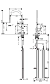 HansGrohe Talis M54 ComfortZone 210 bateria zlewozmywakowa z wyciąganą wylewką, czarny mat 72803670