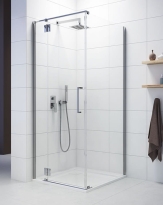 Sanplast Space Line kabina kwadratowa 90cm lewa KNDJ2L/SPACE-90  600-100-1040-42-401