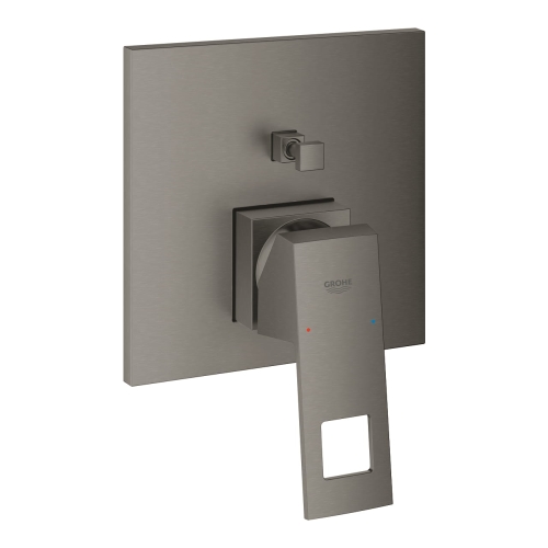 Grohe Eurocube bateria wannowa podtynkowa, element zewnętrzny, brushed hard graphite 24062AL0
