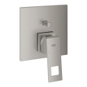 GROHE Eurocube bateria wannowo-prysznicowa podtynkowa, element zewnętrzny,  stal nierdzewna 24062DC0