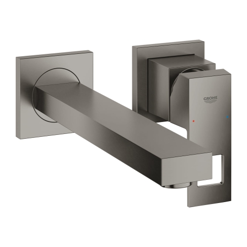 Grohe Eurocube M-size bateria umywalkowa podtynkowa element zewnętrzny, brushed hard graphite 23447AL0