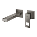 Grohe Eurocube M-size bateria umywalkowa podtynkowa element zewnętrzny, brushed hard graphite 23447AL0