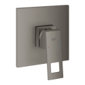 GROHE Eurocube bateria prysznicowa podtynkowa, element zewnętrzny, brushed hard graphite 24061AL0
