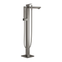 GROHE Eurocube bateria wannowa wolnostojąca, element zewnętrzny, szczotkowany grafit - brushed hard graphite 23672AL1