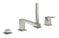 Grohe EuroCube bateria wannowa 4-otw. stal nierdzewna 19897DC1