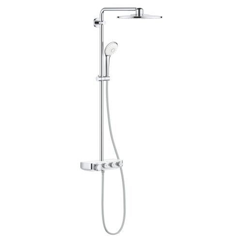 Grohe Grohtherm Euphoria SmartControl System 310 komplet prysznicowy z termostatem do montażu ściennego, moon white 26507LS0