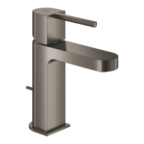 GROHE Plus S-size bateria umywalkowa z korkiem z cięgnem, szczotkowany grafit - brushed hard graphite 32612AL3