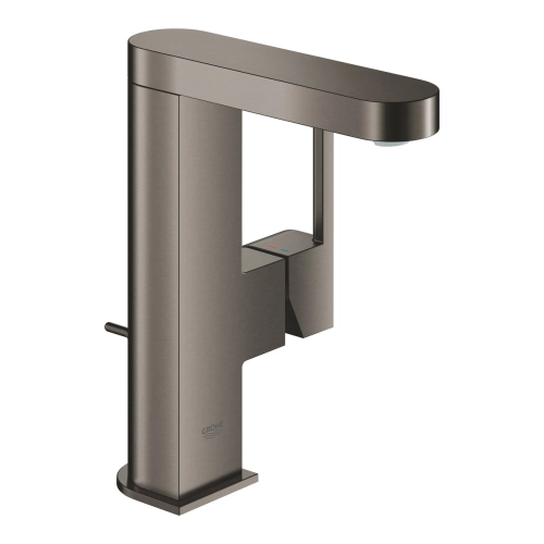 Grohe Plus M-size bateria umywalkowa z obrotową wylewką, korek z cięgnem, brushed hard graphite 23871AL3