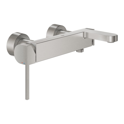 Grohe Plus bateria wanna ścienna, stal nierdzewna 33553DC3