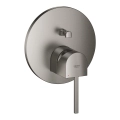 Grohe Plus bateria wannowo-prysznicowa podtynkowa, element zewnętrzny, brushed hard graphite 24060AL3