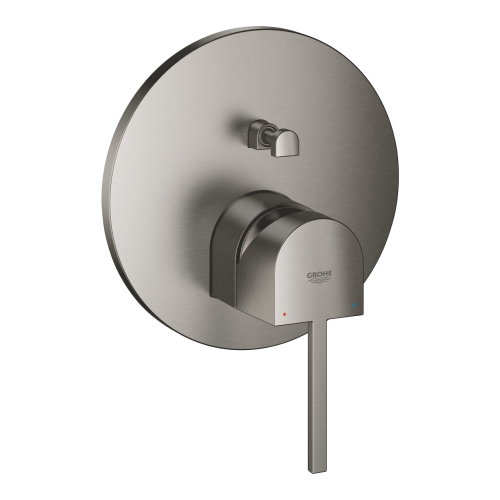 Grohe Plus bateria wannowo-prysznicowa podtynkowa, element zewnętrzny, brushed hard graphite 24060AL3