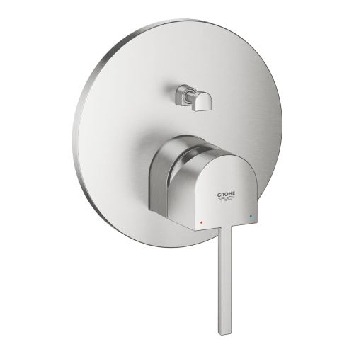 Grohe Plus bateria wannowo-prysznicowa podtynkowa, element zewnętrzny, stal nierdzewna 24060DC3
