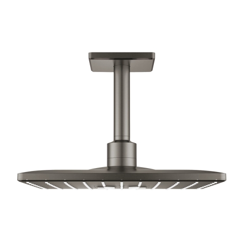 Grohe Rainshower SmartActive Cube 310 deszczownica z przepustem stropowym, 2 strumienie, brushed hard graphite 26481AL0