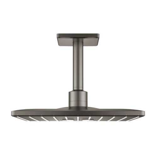 Grohe Rainshower SmartActive Cube 310 deszczownica z przepustem stropowym, 2 strumienie, brushed hard graphite 26481AL0