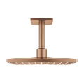 Grohe Rainshower SmartActive Cube 310 deszczownica z przepustem stropowym, 2 strumienie, brushed warm sunset 26481DL0