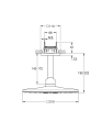 Grohe Rainshower SmartActive Cube 310 deszczownica z przepustem stropowym, 2 strumienie, chrom 26481000