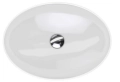 Koło VariForm umywalka nablatowa 55x40cm, bez przelewu 500.771.01.6