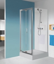 Sanplast TX5b kabina prostokątna, drzwi łamane 90x70cm W0 sb 600-271-1220-1290-38-401