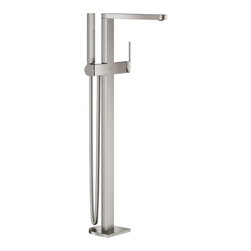Grohe Plus bateria wannowa wolnostojąca, element zewnętrzny, stal nierdzewna 23846DC3