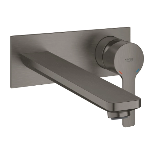 Grohe Lineare L-size bateria umywalkowa podtynkowa, element zewnętrzny, brushed hard graphite 23444AL1