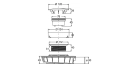 Bonomini syfon brodzikowy niski, chrom 5220CR40S7