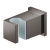 Grohe Euphoria Cube kolanko przyłączeniowe ścienne hard graphite 26370A00