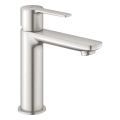 Grohe Lineare S-size bateria umywalkowa sztorcowa, 	stal nierdzewna, korek push-open 23106DC1