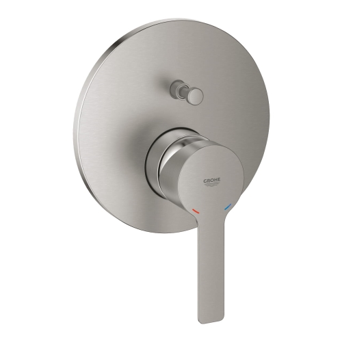 Grohe Lineare bateria podtynkowa do obsługi dwóch wyjść wody, element zewnętrzny, stal nierdzewna 24064DC1