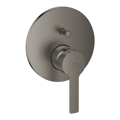 Grohe Lineare bateria podtynkowa do obsługi dwóch wyjść wody, element zewnętrzny, brushed hard graphite 24064AL1