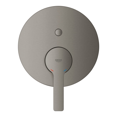 Grohe Lineare bateria podtynkowa do obsługi dwóch wyjść wody, element zewnętrzny, brushed hard graphite 24064AL1