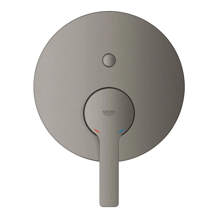 Grohe Lineare bateria podtynkowa do obsługi dwóch wyjść wody, element zewnętrzny, brushed hard graphite 24064AL1