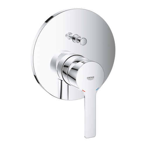 Grohe Lineare bateria podtynkowa do obsługi dwóch wyjść wody, element zewnętrzny, chrom 24064001