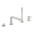 Grohe Lineare bateria wannowa 4-otw. stal nierdzewna 19577DC1