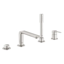 Grohe Lineare bateria wannowa 4-otw. stal nierdzewna 19577DC1