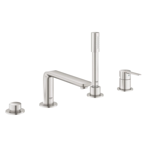 Grohe Lineare bateria wannowa 4-otw. stal nierdzewna 19577DC1