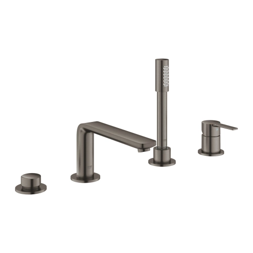Grohe Lineare bateria wannowa 4-otw. brushed hard graphite 19577AL1