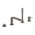 Grohe Lineare bateria wannowa 4-otw. brushed hard graphite 19577AL1