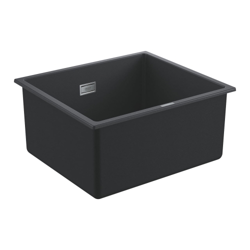 Grohe K700 zlewozmywak podblatowy/wpuszczany w blat 45,7x40,6cm, czarny granit 31653AP0