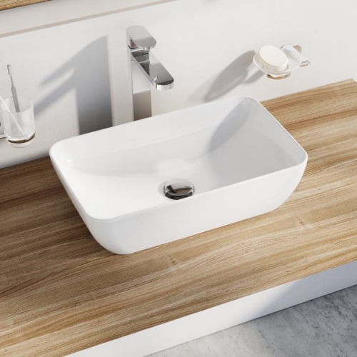 Ravak UNI 500 R SLIM umywalka ceramiczna 50x31cm XJX01150001