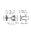 Grohe element podtynkowy baterii umywalkowej 23429000