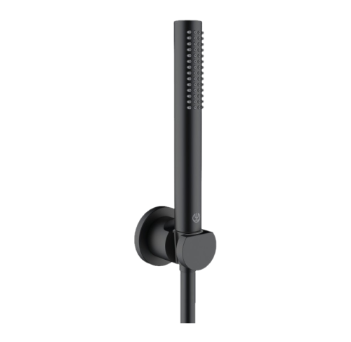 Kludi Nova Fonte Puristic 1S zestaw natryskowo-wannowy, czarny mat 2085039-15