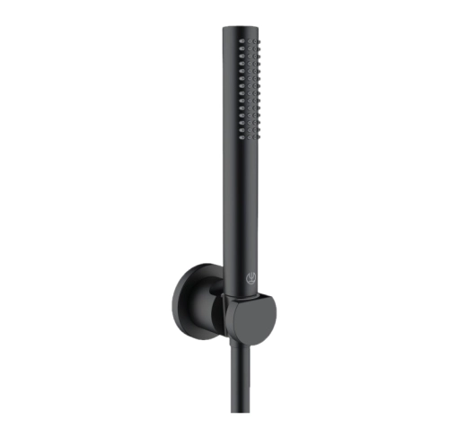 Kludi Nova Fonte Puristic 1S zestaw natryskowo-wannowy, czarny mat 2085039-15