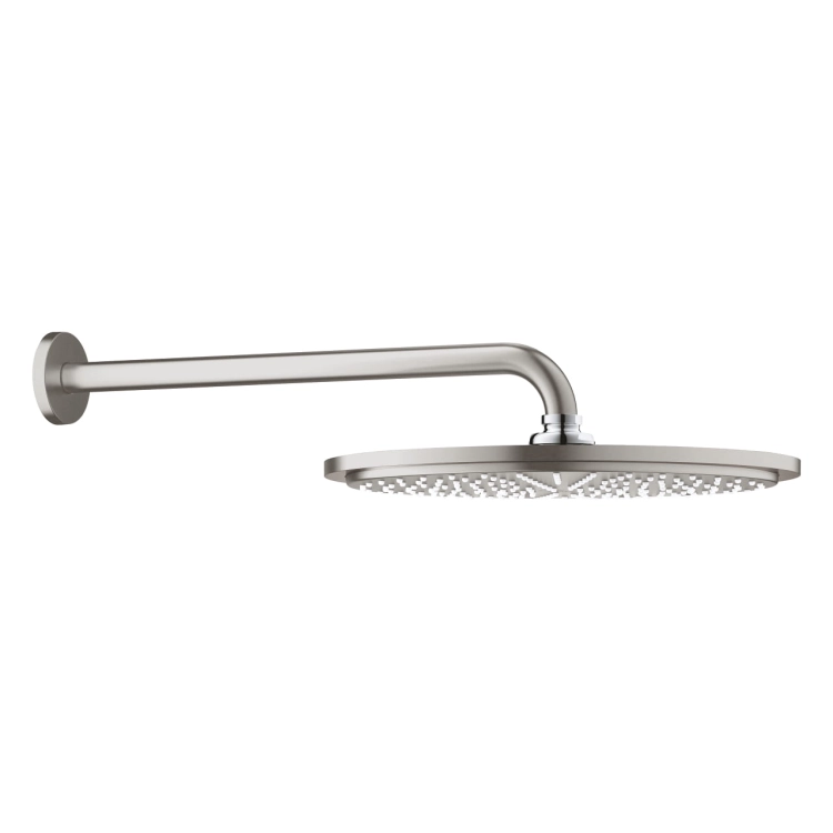 Grohe Rainshower Cosmopolitan prysznic górny 310mm z ramieniem ściennym, stal nierdzewna 26066DC0