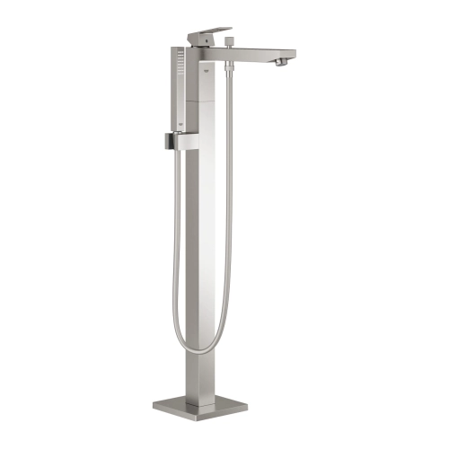 Grohe Eurocube bateria wannowa wolnostojąca, element zewnętrzny, stal nierdzewna 23672DC1