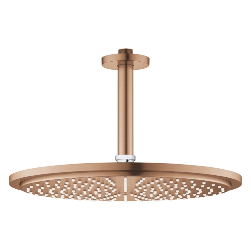 Grohe Rainshower Cosmopolitan prysznic górny 310mm z ramieniem sufitowym, brushed warm sunset 26067DL0