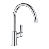 GROHE BauEdge bateria zlewozmywakowa, chrom 31367001