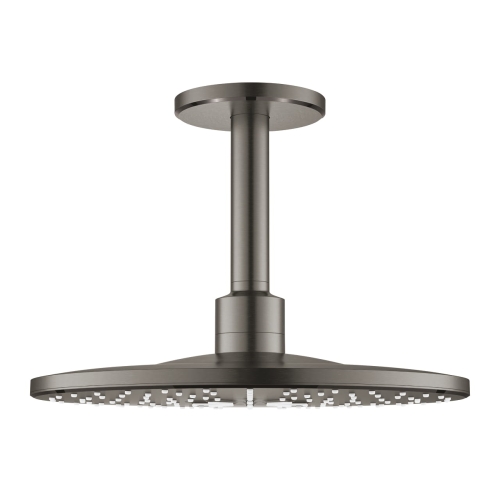 Grohe Rainshower SmartActive 310 deszczownica z przepustem stropowym 142 mm, 2 strumienie, brushed hard graphite 26477AL0