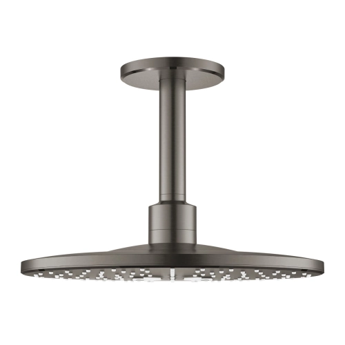 Grohe Rainshower SmartActive 310 deszczownica z przepustem stropowym 142 mm, 2 strumienie, brushed hard graphite 26477AL0