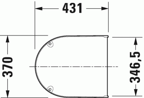 Duravit Starck 3 deska sedesowa wolnoopadająca 0063890000