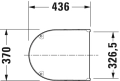 Duravit Starck 3 deska sedesowa 0063810000